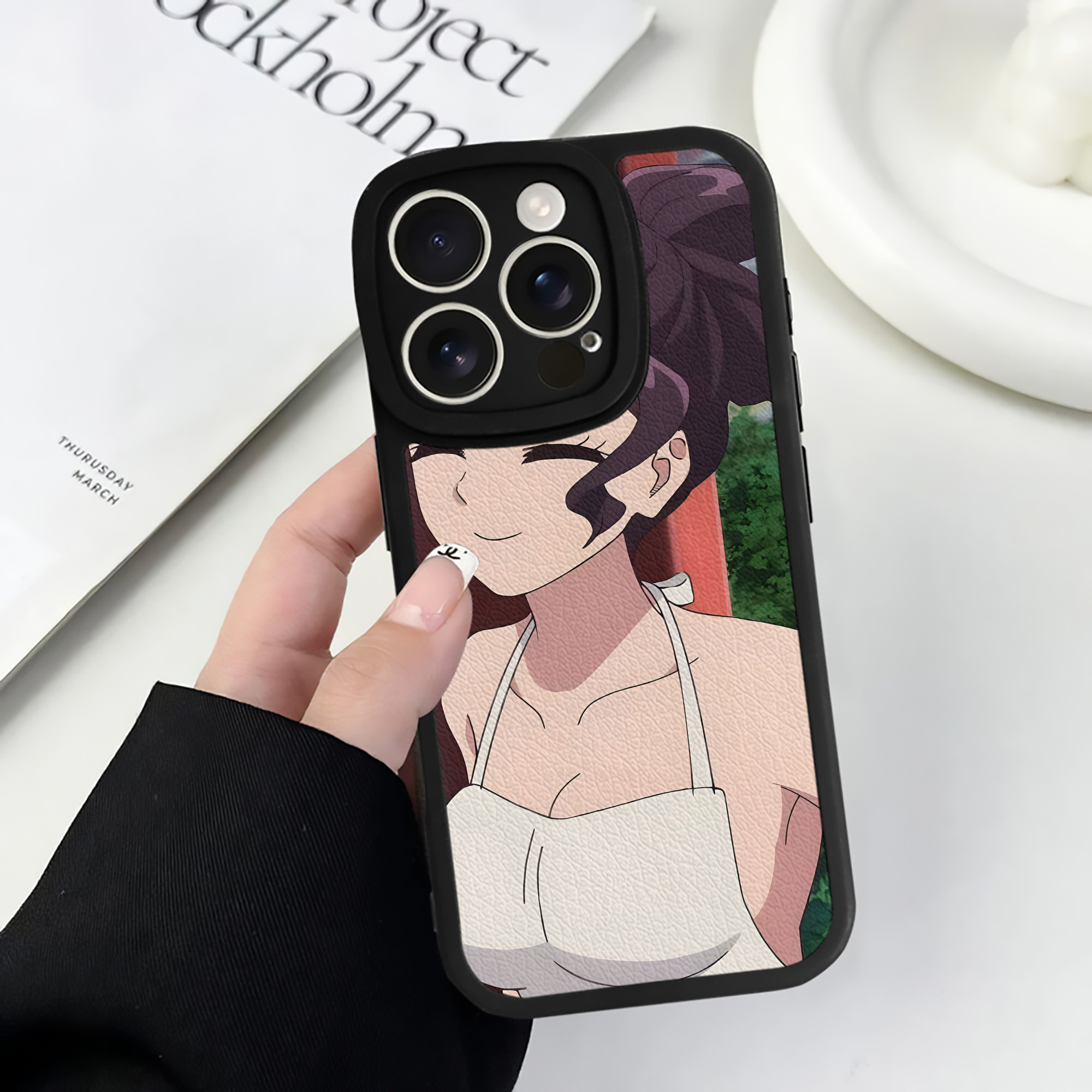 薬屋のひとりごと The Apothecary Diaries 【iPhone 16シリーズ対応】シリコンスマホケース（レザー調） 材質：シリコン